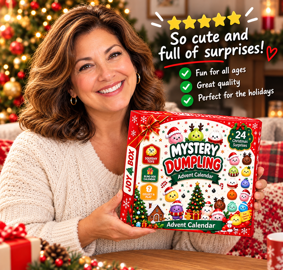 2026 Dumpling Squishy Advent Calendar